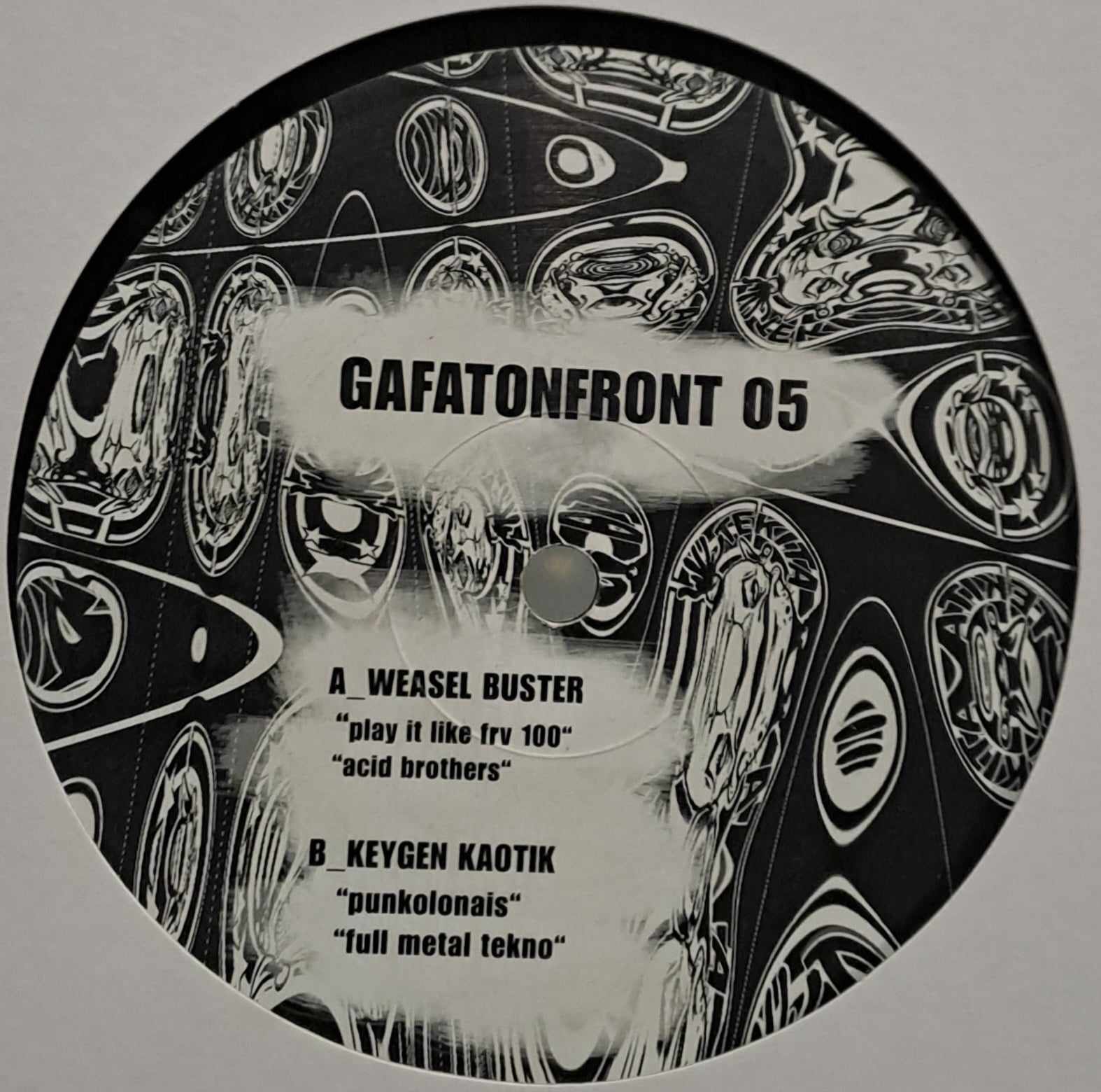 Gafatonfron 05 - vinyle freetekno